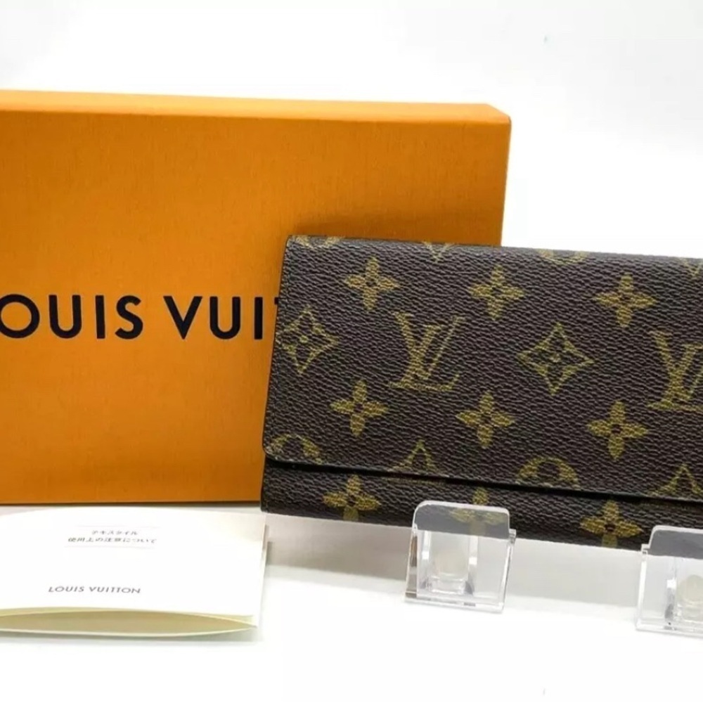 Louis Vuitton Monogram Porto Yen Cult Credit W/Box - Picture 1 of 14